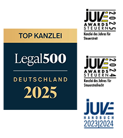 Auszeichnungen & Zertifikate als Steuerkanzlei - LHP Rechtsanwälte